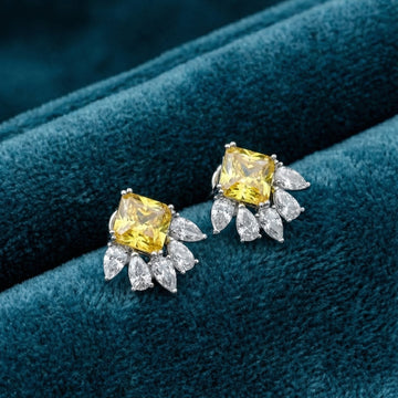 Luminous Sunflower Earrings [E468]