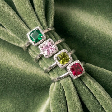 Timeless Gemstone Statement Ring [S]R111