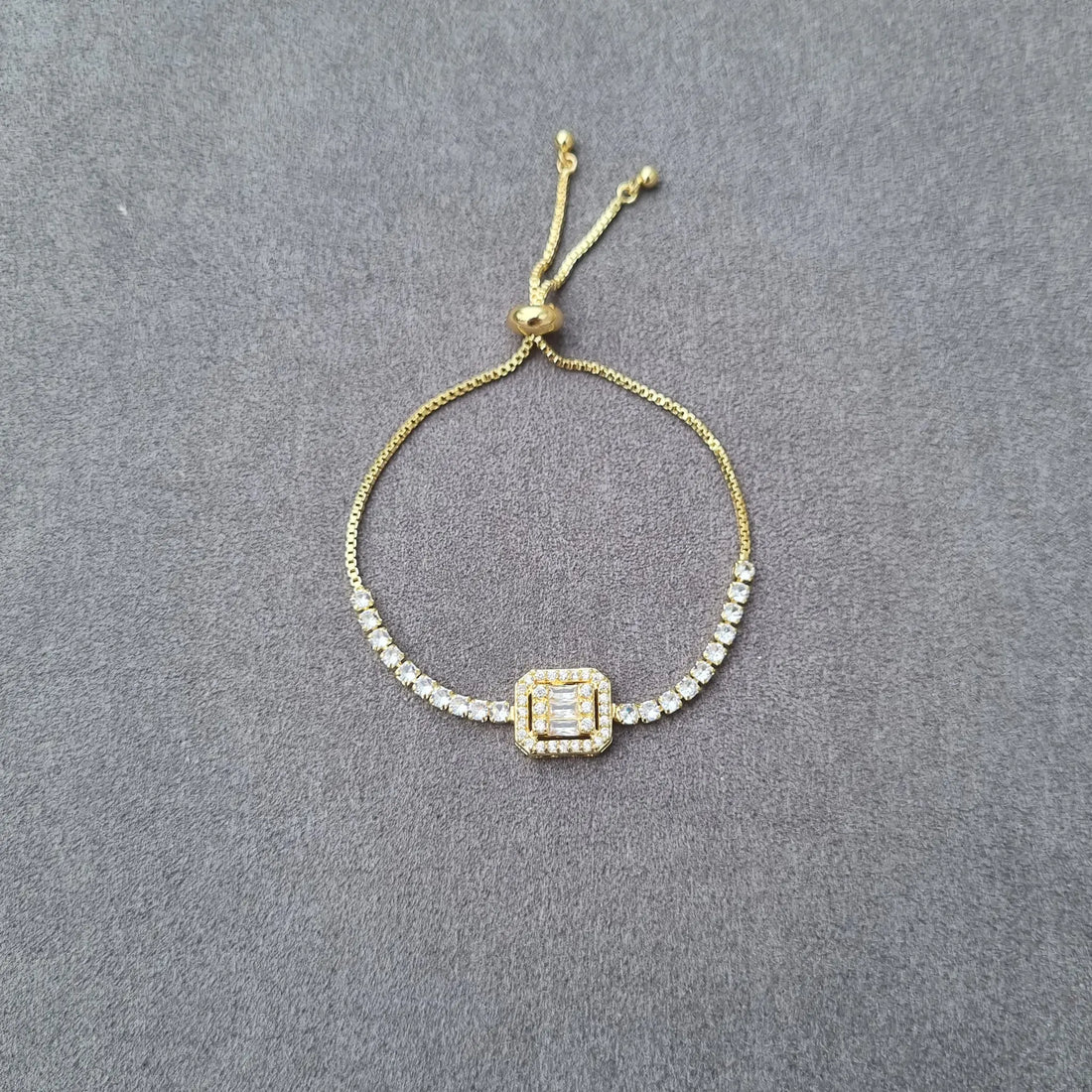 Imperial Gold Tennis Bracelet [H]B135