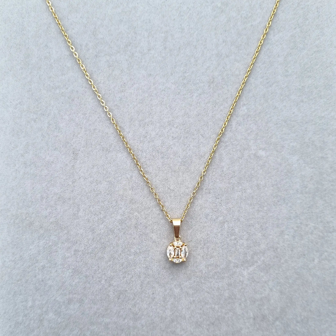 Golden Blossom Necklace [A]N214