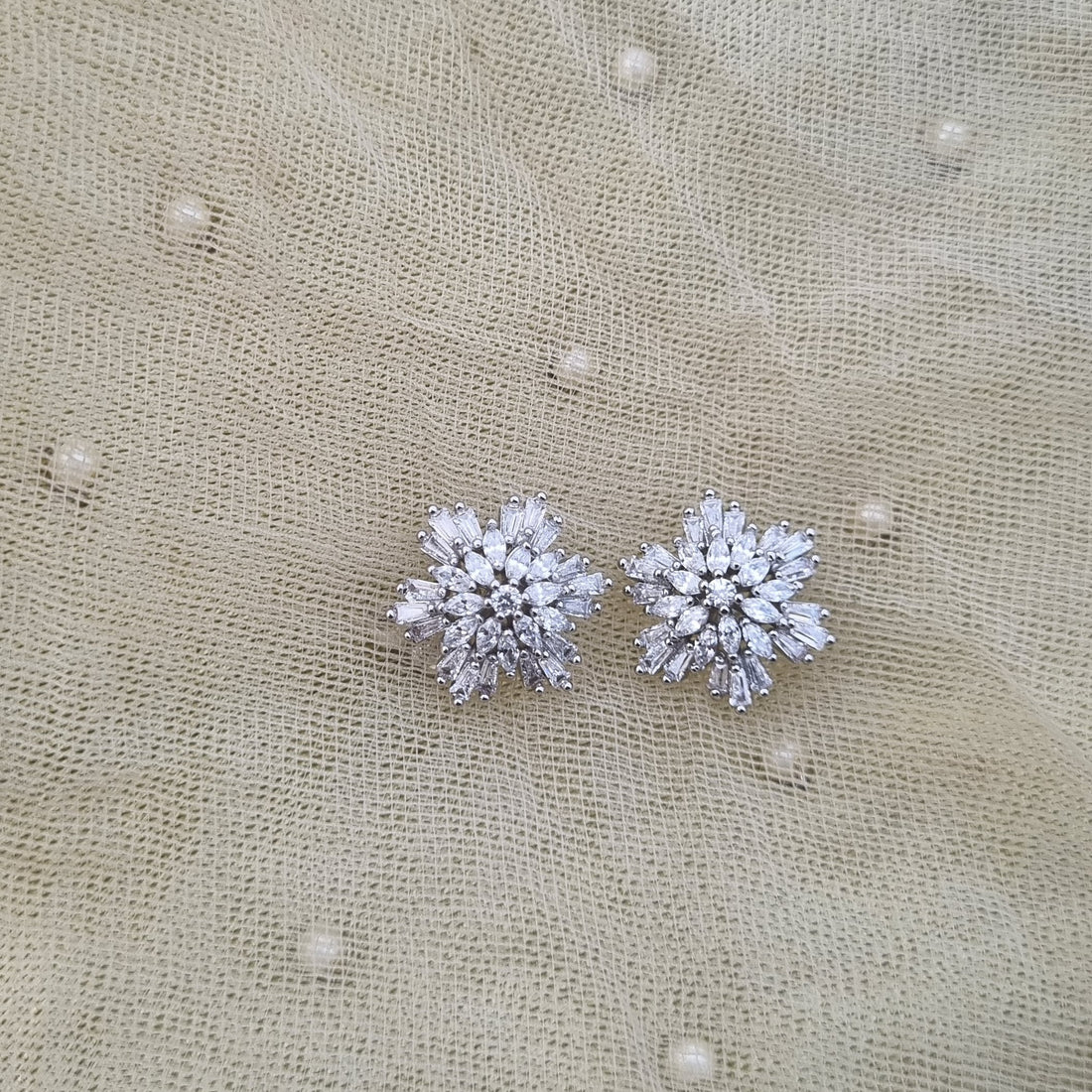 Diamond Cluster Earrings [S]E555