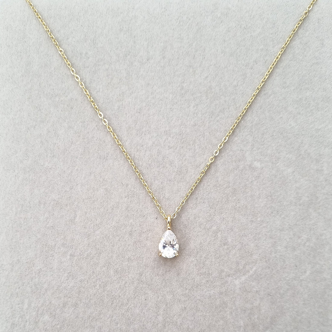 DIAMOND DANGLE NECKLACE [M]N173