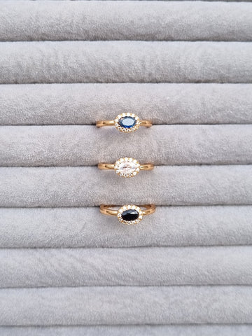 Luminous Oval Ring [S]R109