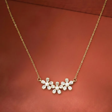 PEARL PETAL NECKLACE [S]N171
