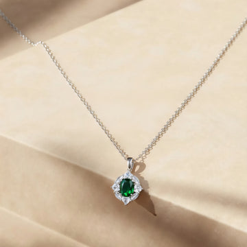 EMERALD SPARKLE NECKLACE [S]N122