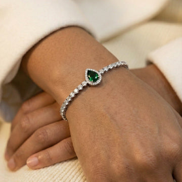 Luxury Teardrop Gem Bracelet [S]B096