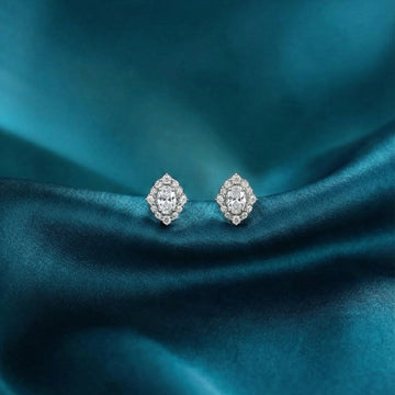 Silver Blossom Earrings [H]E550