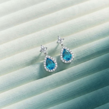 MORNING SKY DROP EARRINGS E500
