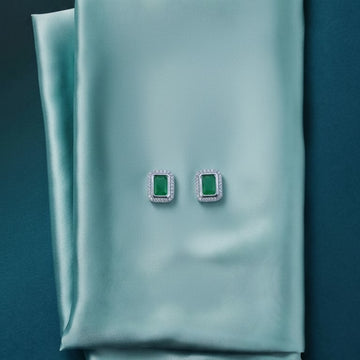 Emerald Chic Mini Earrings [S]E535
