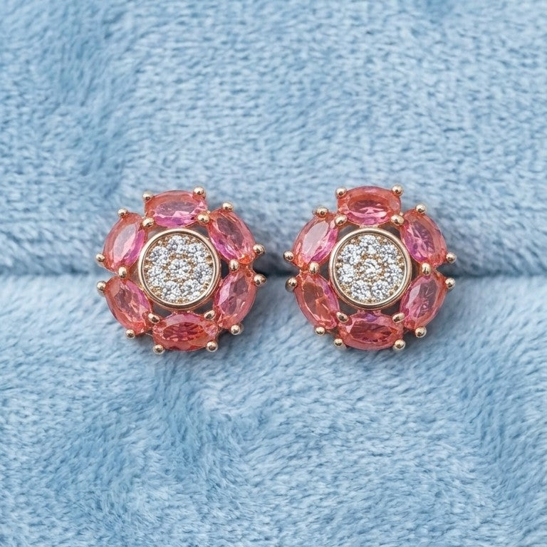 Royal Rosette Earring Collection [A]E580