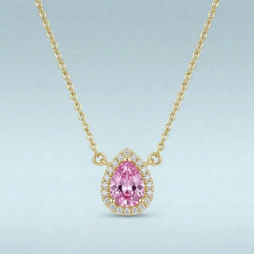 Blush Gem Necklace [S]N181