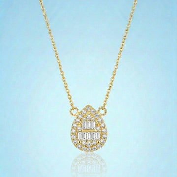 Golden Glint Necklace [N026]