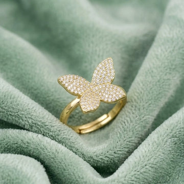 Celestial Butterfly Adjustable Ring [H]R112