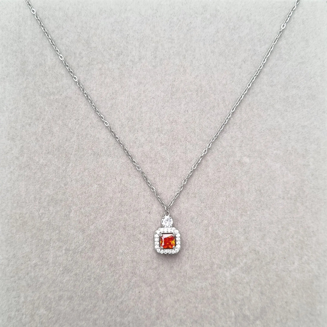 Golden Hour Solitaire Necklace [H]N203