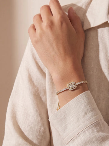 Imperial Gold Tennis Bracelet [H]B135