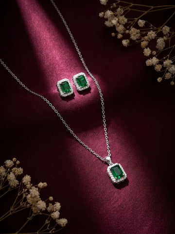 Emerald Muse Halo Set [A]S069