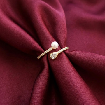 Pearl Diamond Fusion Ring [M]R104