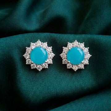 Celestial Blue Halo Earrings [H]E569
