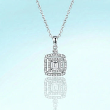 Imperial Square Radiance Necklace [H]N192
