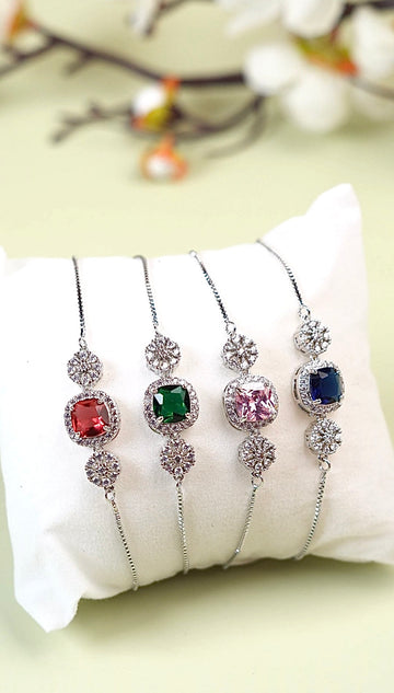 Gemstone Cascade Bracelet [H]B102