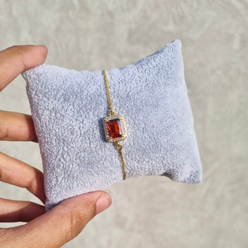 Crimson Elegance Bracelet [H]B122