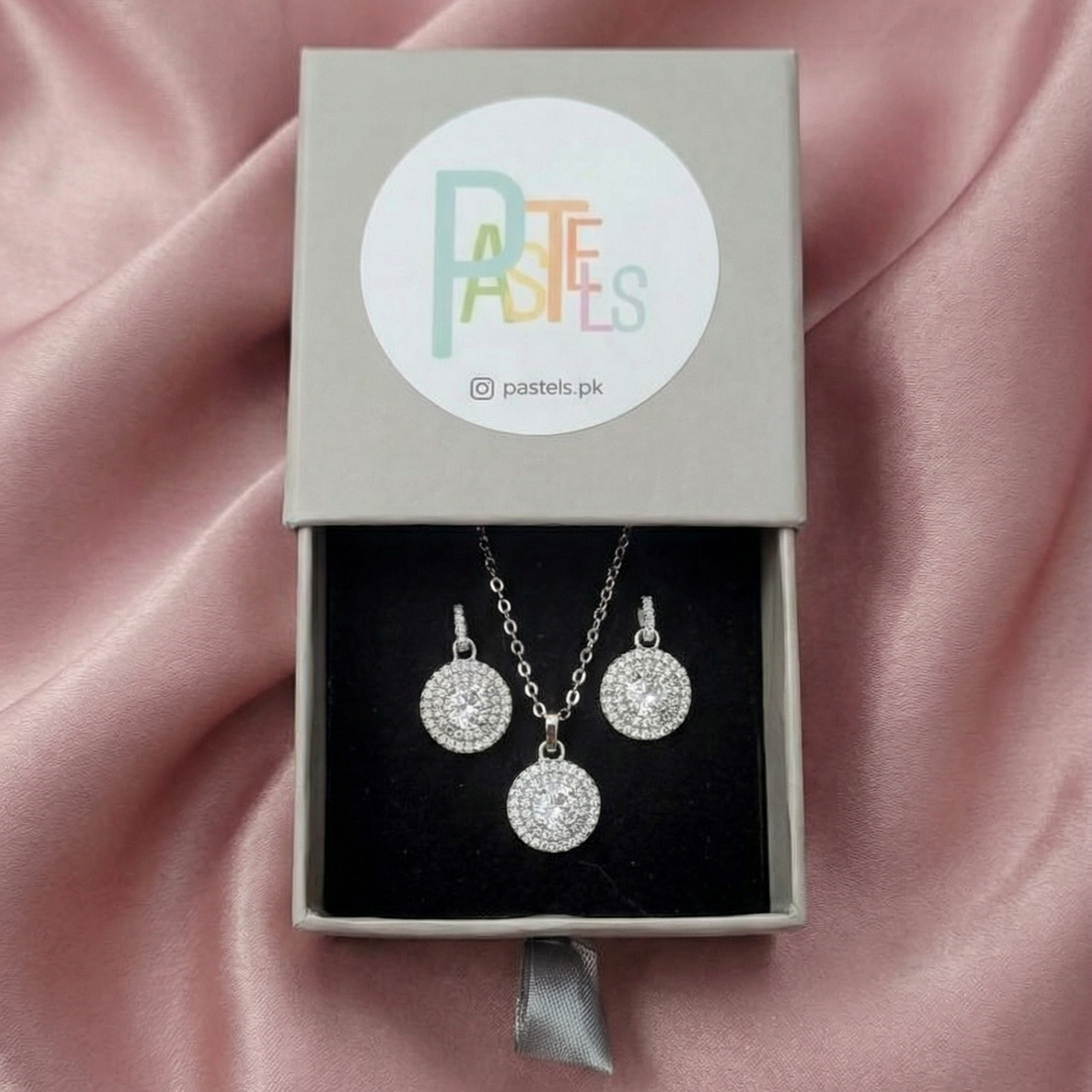 Diamond Disc Duo Jewelry Set [S024]