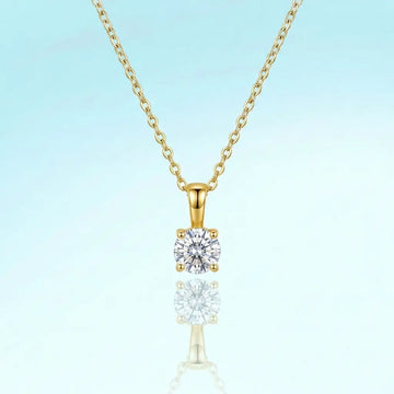 The Royal Solitaire Drop Necklace [S]N190