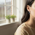 BLUE LAGOON EARRINGS [S]E536 - Pastels