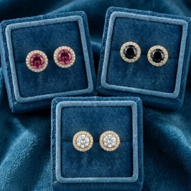 Classic Crown Stud Collection [A]E583 - Pastels