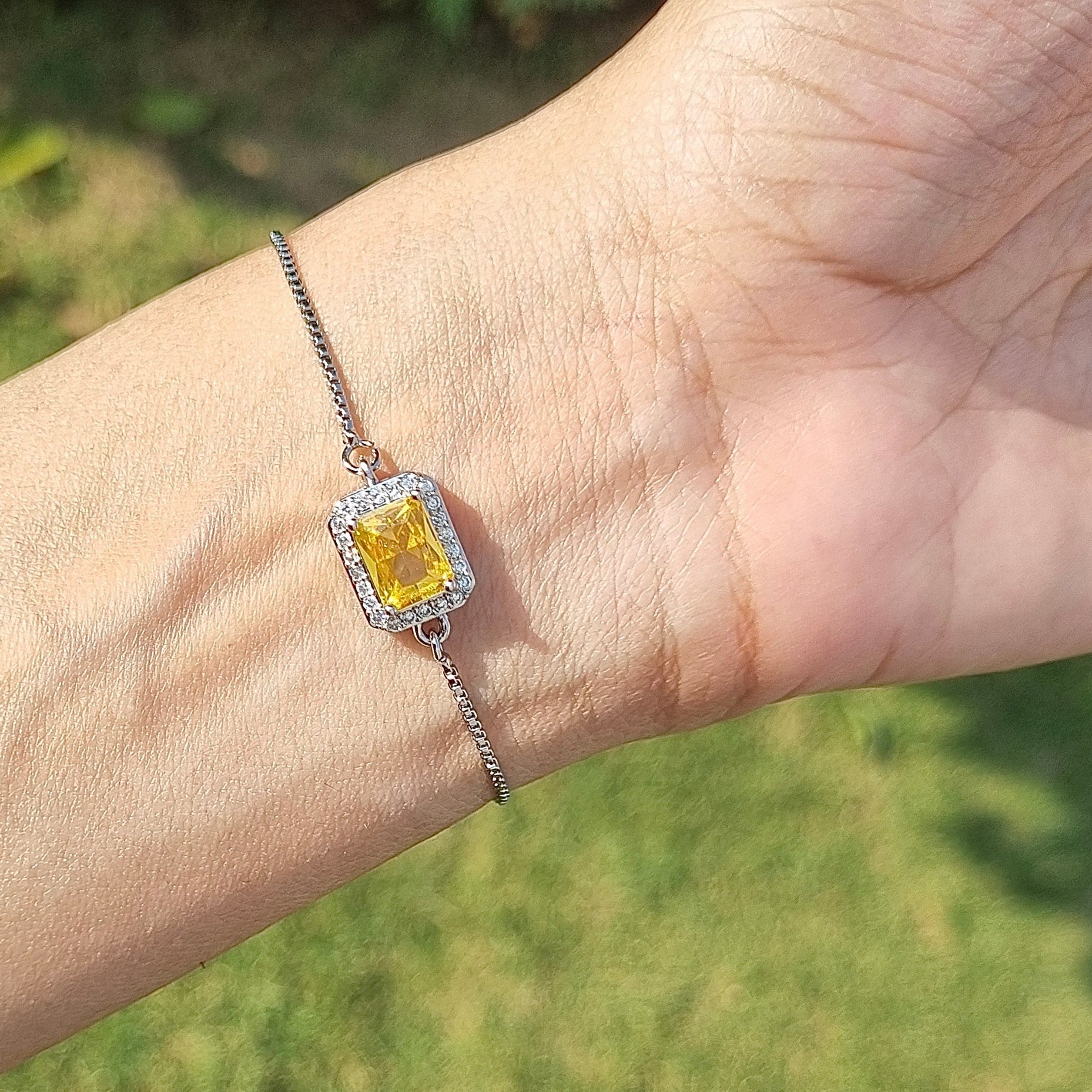 Crystal Aura Wristlet Bracelet [S]B116 - Pastels