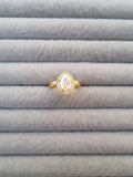 Diamond Halo Ring [M]R106 - Pastels