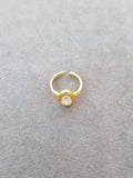 Diamond Halo Ring [M]R106 - Pastels