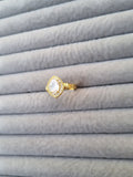 Diamond Halo Ring [M]R106 - Pastels