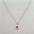 Diana Pendant Necklace [S]N177 - Pastels