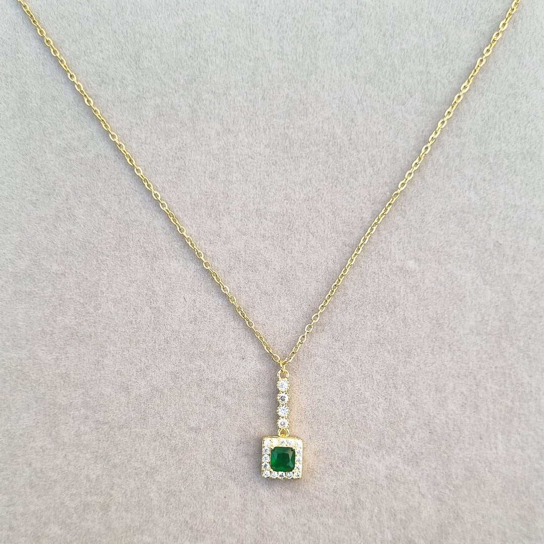 Elegant Square Necklace [H]N185 - Pastels