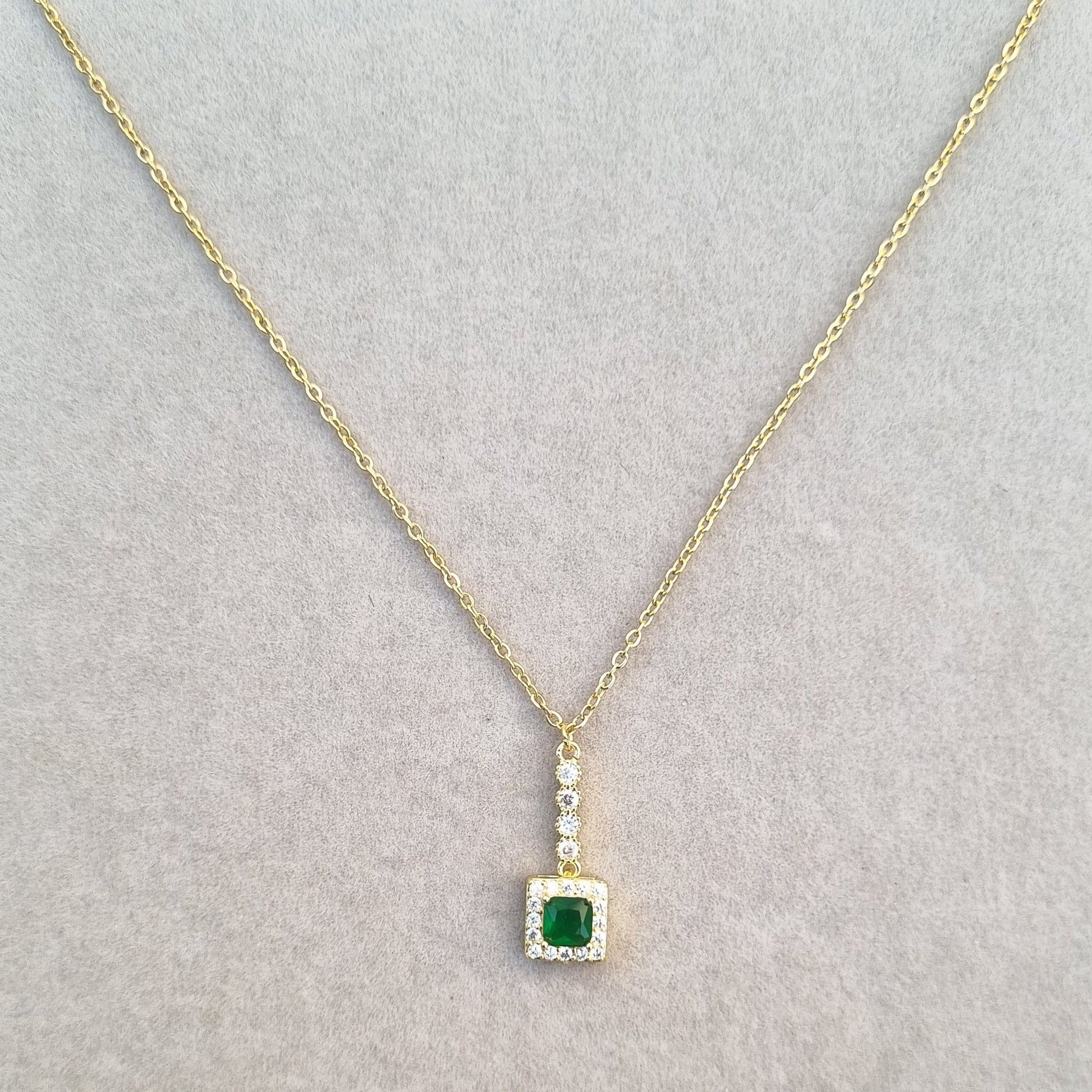 Elegant Square Necklace [H]N185 - Pastels