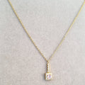 Elegant Square Necklace [H]N185 - Pastels