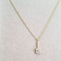 Elegant Square Necklace [H]N185 - Pastels