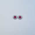 Fiery Gemstone Earrings [S]E528 - Pastels