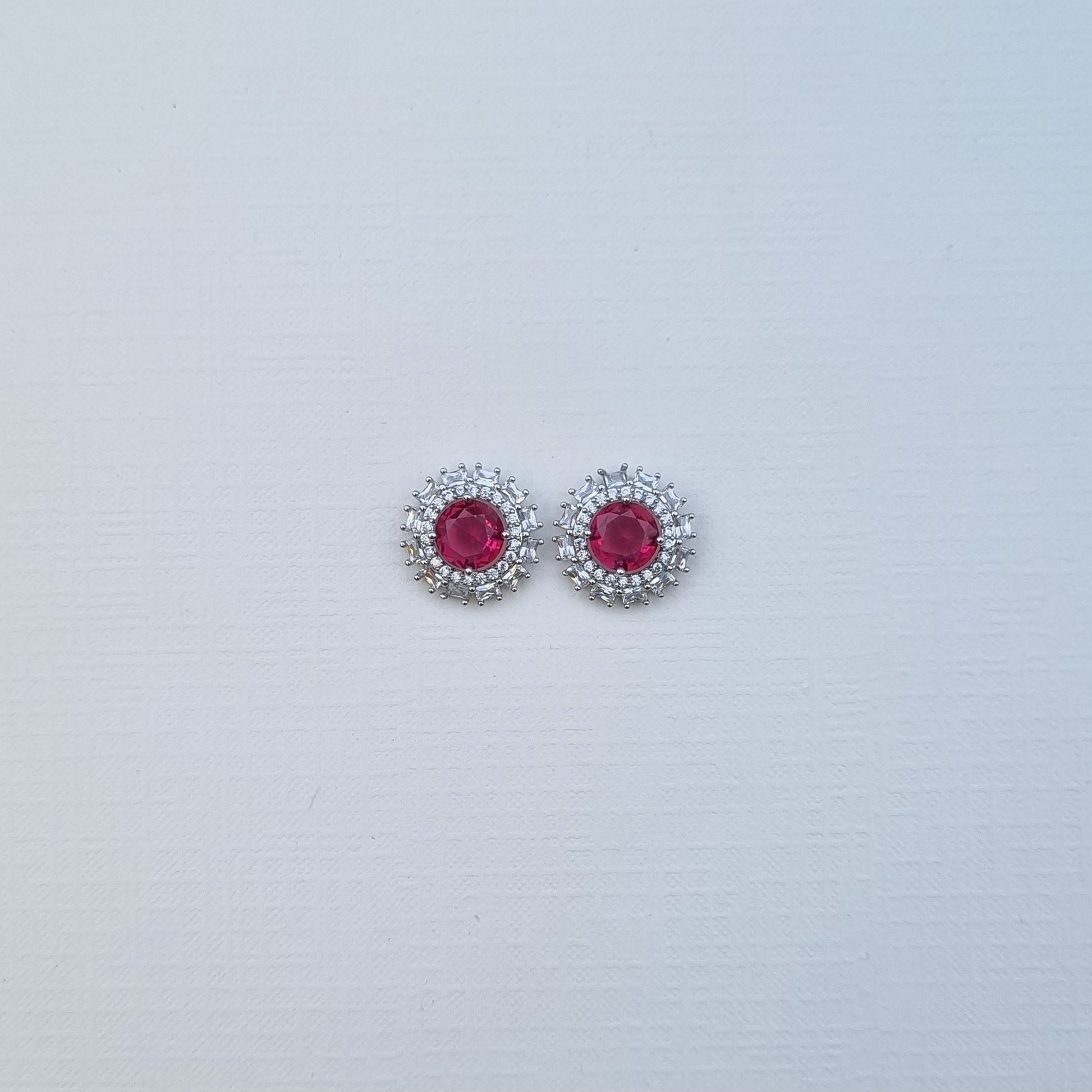 Fiery Gemstone Earrings [S]E528 - Pastels