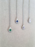 Gemstone Elegance Necklace [H]N180 - Pastels