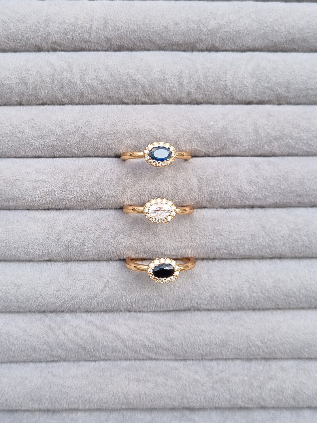 Luminous Oval Ring [S]R109 - Pastels