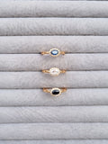 Luminous Oval Ring [S]R109 - Pastels