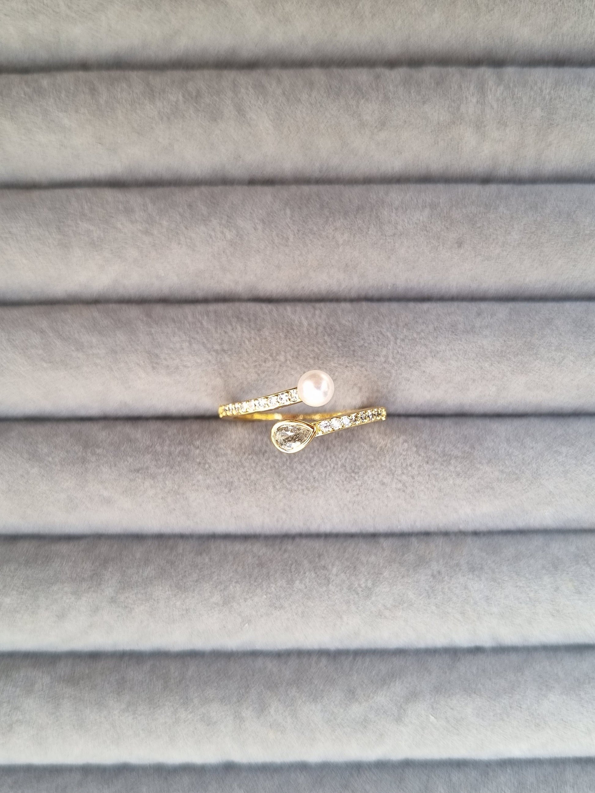 Pearl Diamond Fusion Ring [M]R104 - Pastels