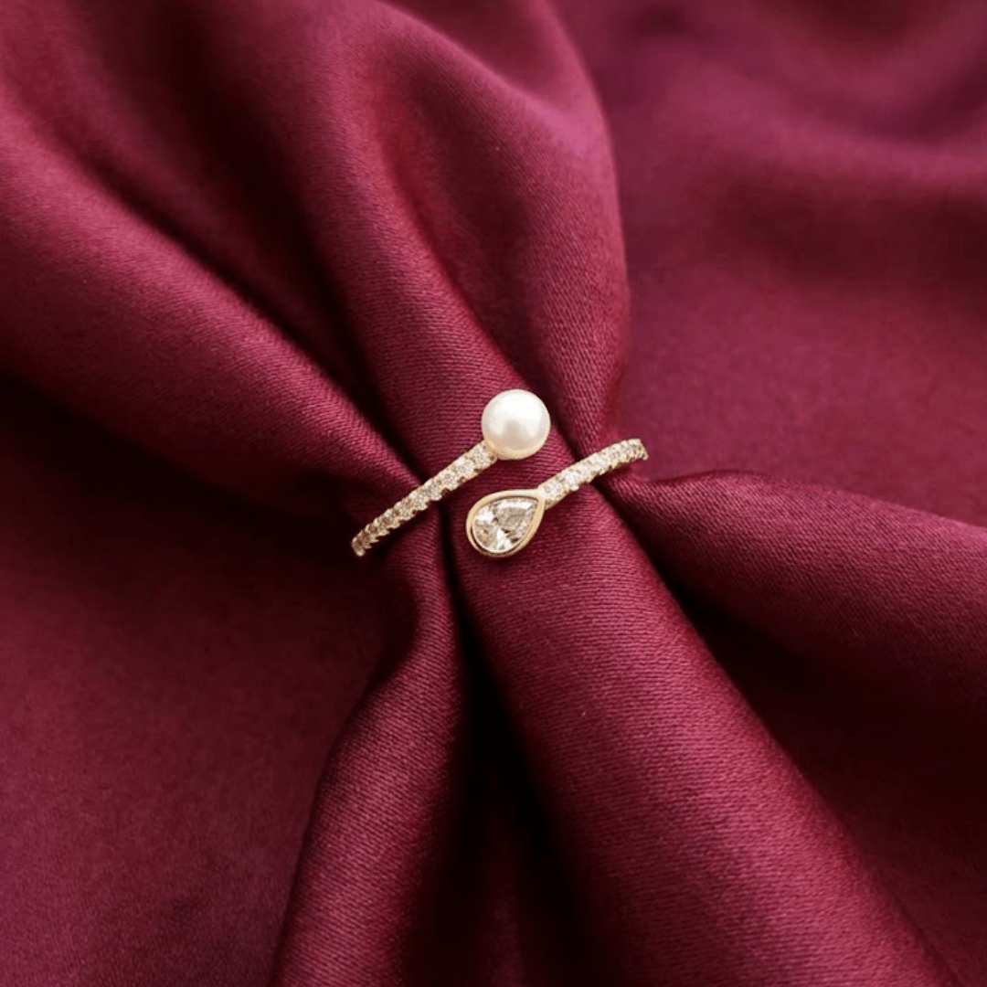 Pearl Diamond Fusion Ring [M]R104 - Pastels