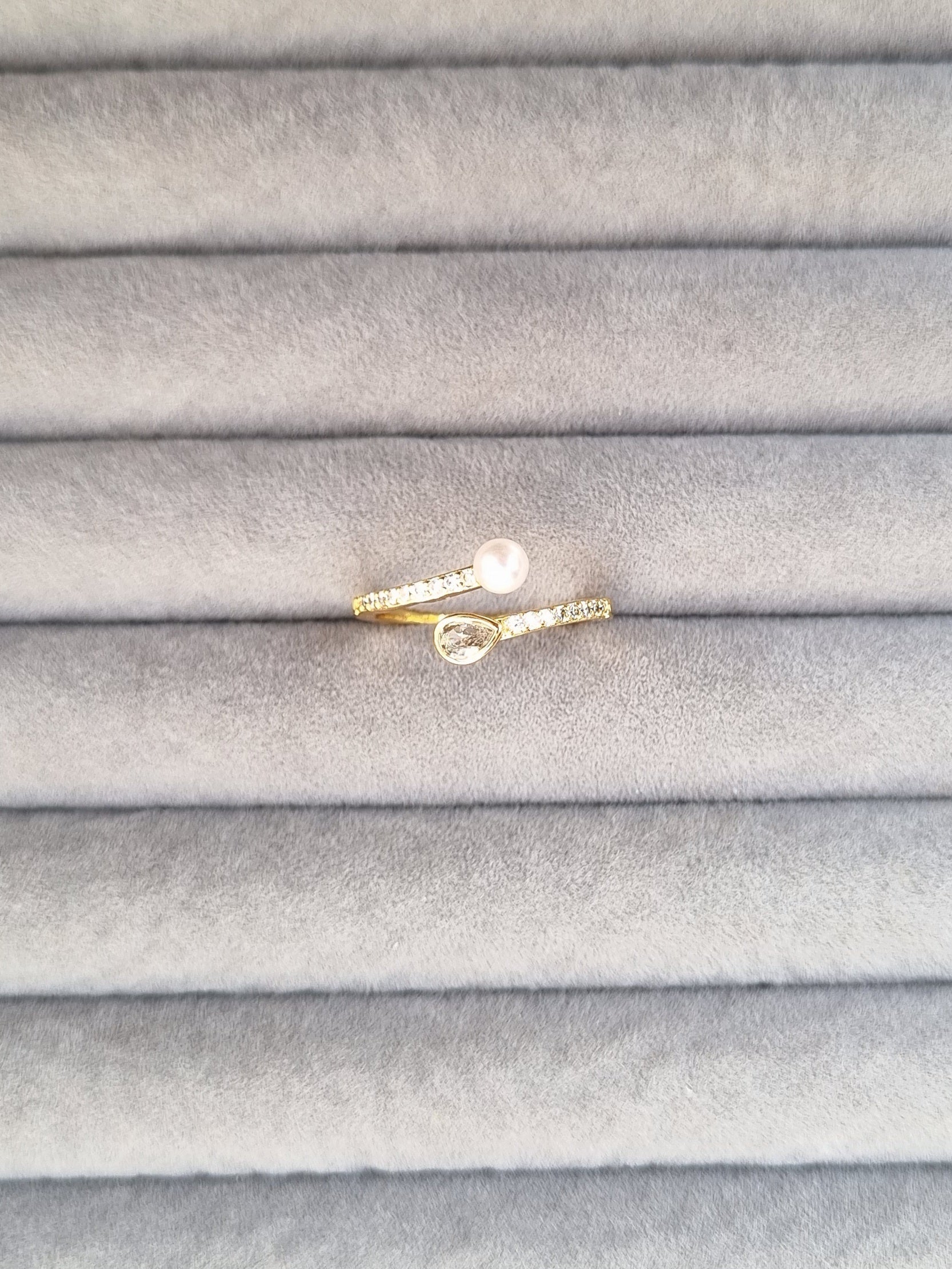 Pearl Diamond Fusion Ring [M]R104 - Pastels