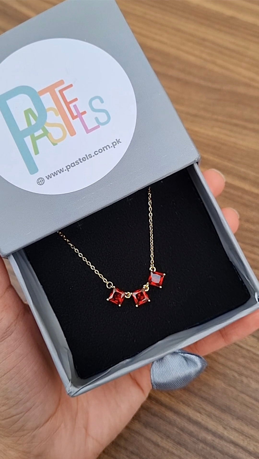 Princess Trio Necklace [S]N182 - Pastels