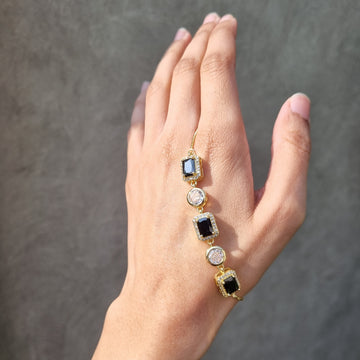 Black Diamond Dazzle Bracelet [H]B114