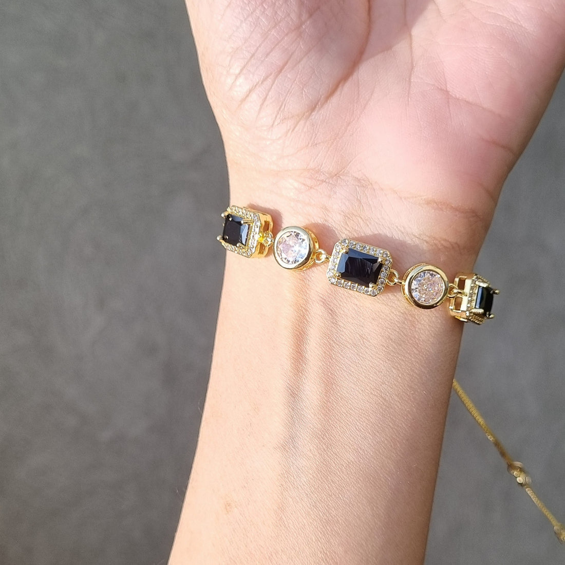 Black Diamond Dazzle Bracelet [H]B114