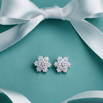 Diamond Cluster Earrings [S]E555